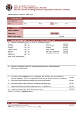 Fillable Online Calday Web Devwebsite Co Dofe Medical Consent Form