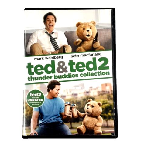 Ted Thunder Buddies Collection Dvd 2 Movies Ted 2 Mark Wahlberg Seth