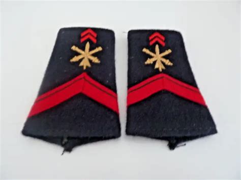 Original Fourreaux Epaule Regiment D Artillerie Eme Classe Ans Tbe