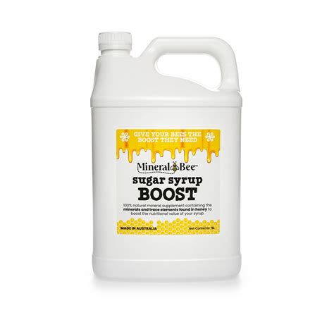 Mineral Bee Sugar Syrup Boost 5l Coffs Beekeeping Supplies