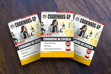 Apostila Para Cravinhos Sp Cuidador De Escola Solu O