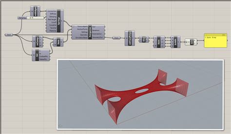 Mesh To Surface Loft Component Parametric Architecture Parametric Design Diagram Architecture