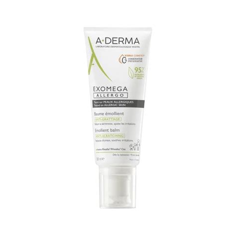 A Derma Exomega Allergo Anti Scratching Emollient Balm Ml Damen