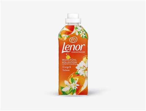 Lenor Orange Verbene Weichspüler lang anhaltende Frische Lenor DE