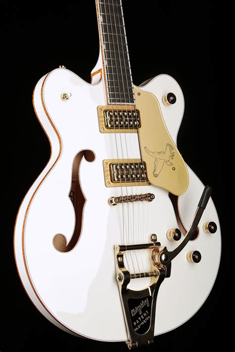 Gretsch G6636t Players Edition White Falcon Double Cut With String Thr