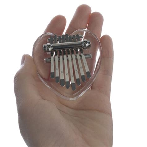 Neue 8 Tasten Mini Kalimba Tragbare Daumen Klavier Grandado