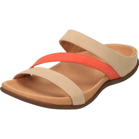 Strive Trio Orthotic Slip On Mule Leather Flat Sandals - Ladies Footwear from Jenny-Wren Footwear UK