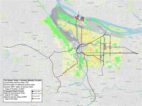 How I believe the Portland metro should expand it's mass transit by ...