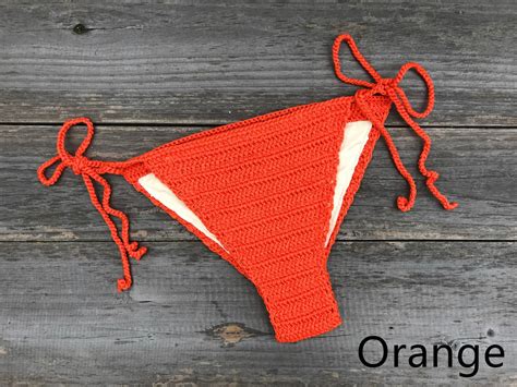 Boho Clothing Handmade Crochet Bikini Sexy Two Piece Swimming Etsy