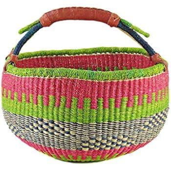 SIDCO Seegras Tasche Afrika Einkaufskorb Strohtasche Kenia Bag Korb