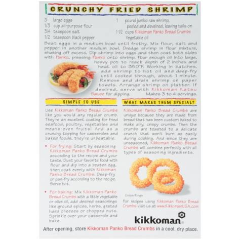 Kikkoman® Panko Japanese Style Bread Crumbs 8 Oz Kroger