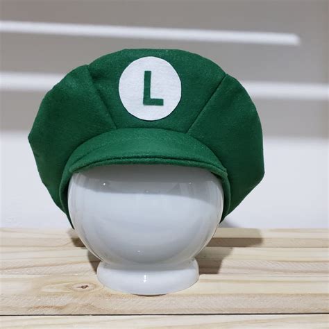 Boina Luigi Chap U Cosplay Gamer Shopee Brasil