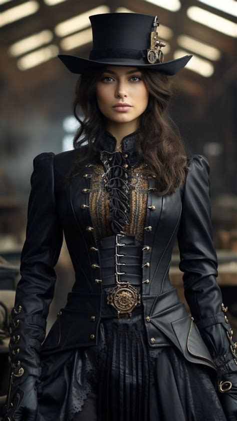 Pin By On S Steampunk Fashion Women Steampunk Couture