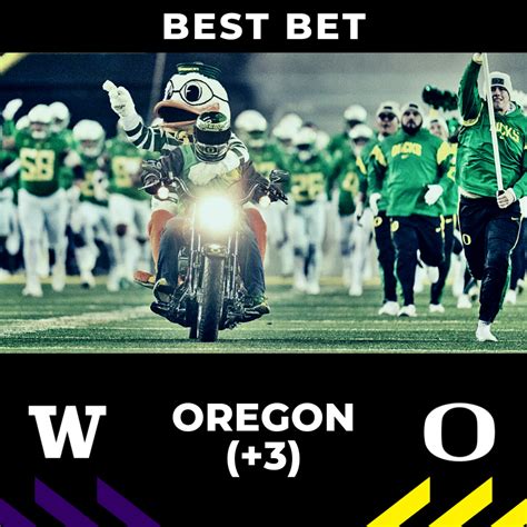 CFB Week 7 Oregon Vs Washington Preview Best Free Picks