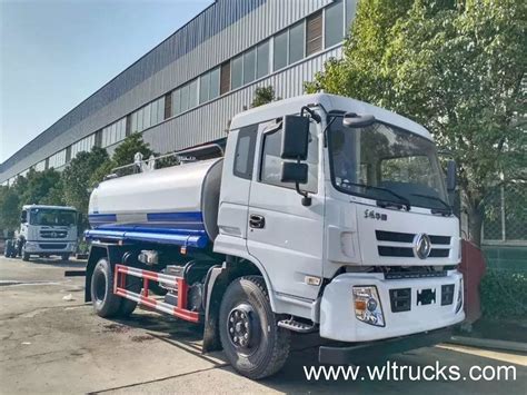 Dongfeng Huashen 12000 Liter Water Tank Truck Picture Fuel Truck Tow