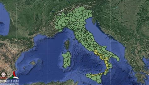 Maltempo Allerta Meteo Gialla Domani Marzo Per Vento Forte E