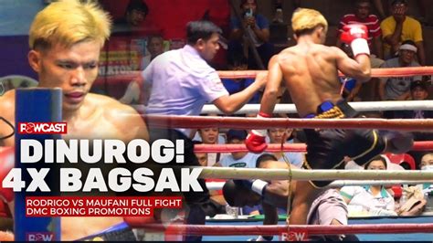 4x Bagsak Lakas Ng Bagong Pinoy Boxing Prospect Jino Rodrigo Vs