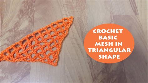 How To Crochet A Triangle Shape