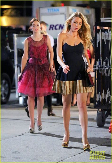 Blake Lively And Leighton Meester Gossip Girl Duo Blake Lively Leighton Meester Gossip Girl