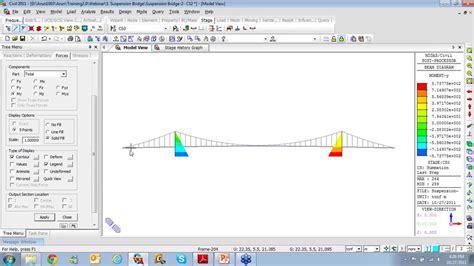 Suspension Bridge Design – Midas Civil Training