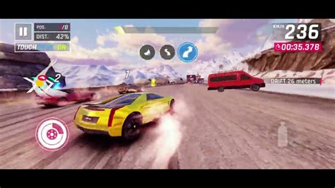 Asphalt 9 Legends Exclusive VLF Force 1 V10 Dipping Down Cadillac