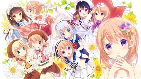 Anime Chicas Anime Gochuumon Wa Usagi Desu Ka Fondo De Pantalla Hd