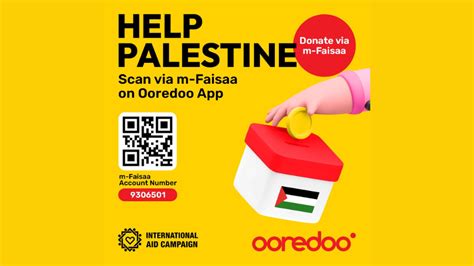 Ooredoo Maldives Opens Donations For Palestine Via M Faisaa Corporate