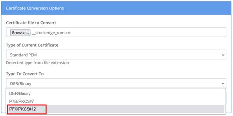 How to convert SSL certificate to PFX format - Diadem Technologies ...