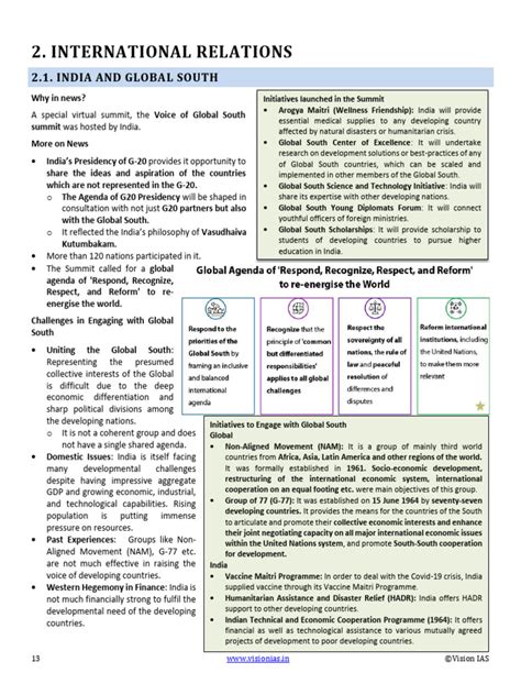 IR Yearly 2023 Vision | PDF | Peacekeeping | Dumping (Pricing Policy)