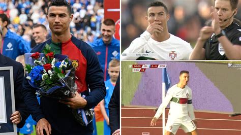 Watch Cristiano Ronaldo Receives Guinness World Record As He Makes 200th Portugal Appearance