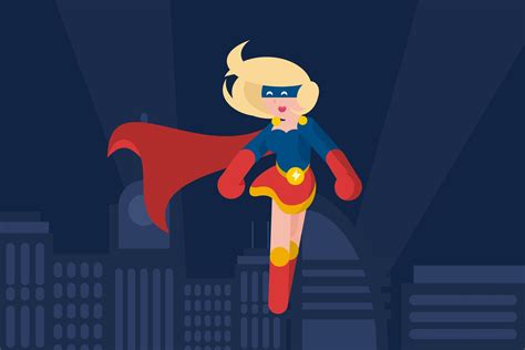 Super Woman Illustration 172335 Vector Art At Vecteezy