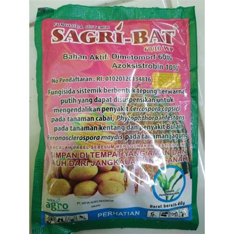 Jual Fungisida Sistemik Sagri Bat Wp Gram Shopee Indonesia