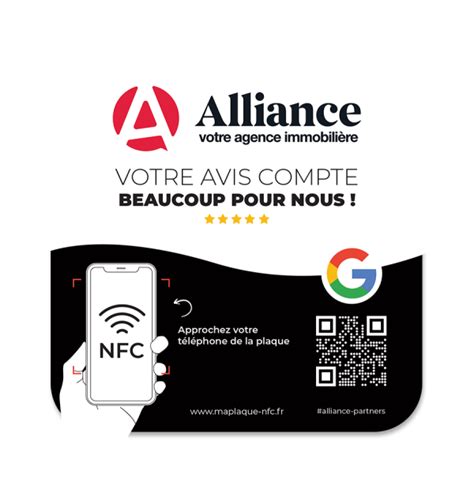 Plaque Personnalis E Maplaque Nfc