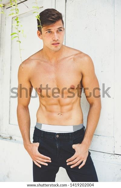 Verticale Portrait Beautiful Sexy Brunette Nude Stock Photo Shutterstock