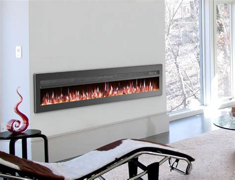 Gmhome Inches Wall Recessed Electric Fireplace Changeable Color