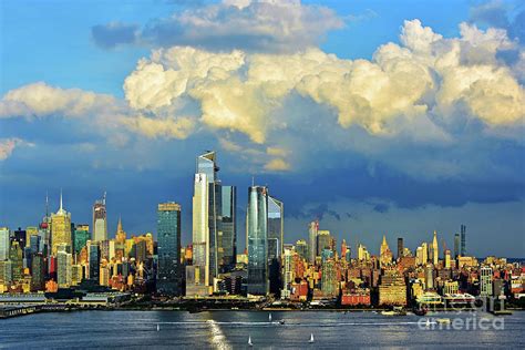 Ny Skyline Prelude To Sundown Photograph By Regina Geoghan Fine Art