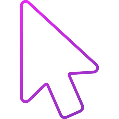 Cursor Generic Gradient Outline Icon