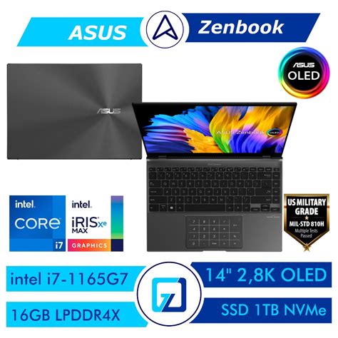 Jual ASUS ZenBook 14X OLED UX5401EA OLED714 Intel I7 1135G7 16GB 1TB