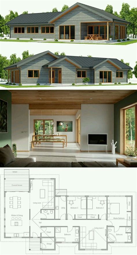 Pin by FAYÇAL BARHMI on Architecture Maison Modern farmhouse plans