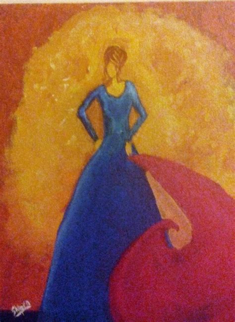 Dancer in blue | Painting, Disney characters, Disney