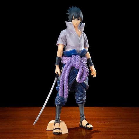 Boneco Sasuke Uchiha 28cm Naruto Shippuden Action Figure Parcelamento