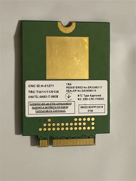 Fibocom L Gl Lte Wcdma G Wwan Card Module A Dw E Dc Ebay