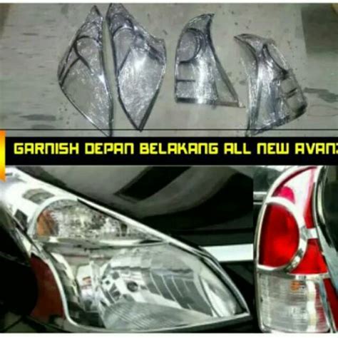 Jual Garnis Lampu Depan Dan Belakang All New Avanza Dan Xenia Shopee