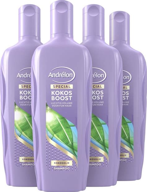 Andr Lon Shampoo Kokos Boost X Ml Voordeelverpakking Bol