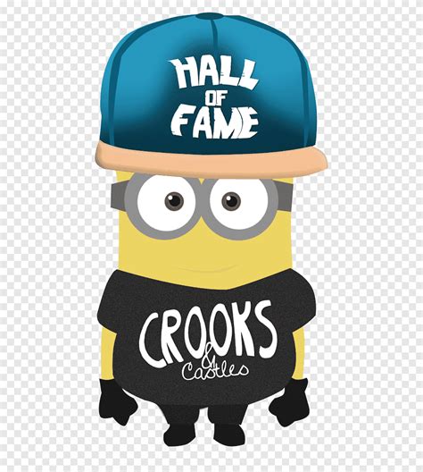 Logo Font Minion Logo Cap Png PNGEgg