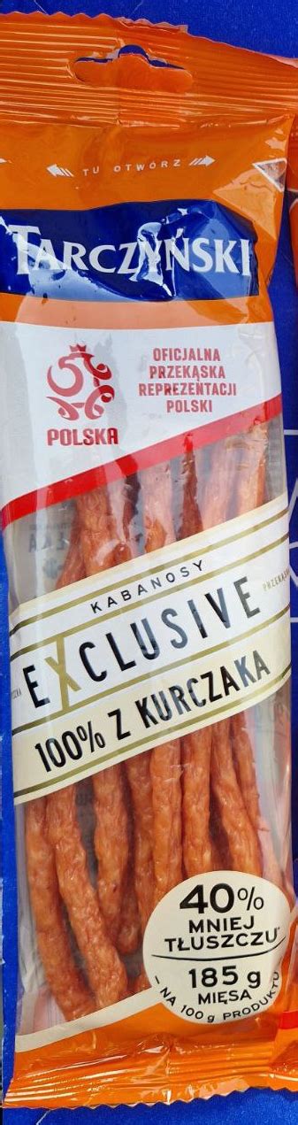 Кабаноси Tarczynski Exclusive 100% z kurczaka 90 г.: продаж, ціна у ...