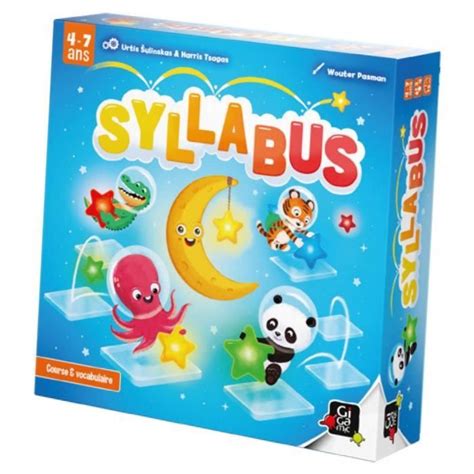 Jeu De Course Syllabus Gigamic Pour Enfants De Ans Et Plus