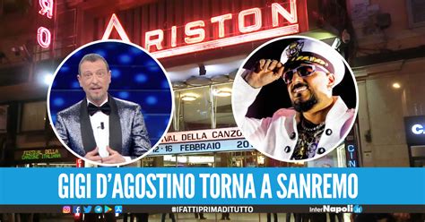 Gigi D Agostino Torna A Sanremo Primo Sorriso Nel 2024 Per Il Re Della