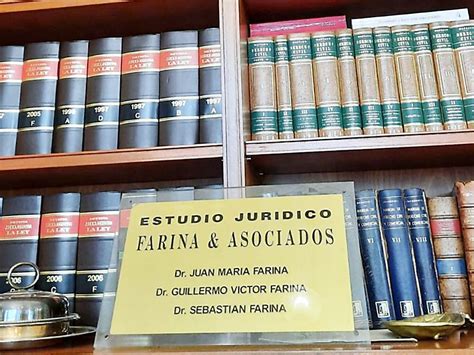 Estudio jurídico Farina y Asociados tres generaciones trazadas por un