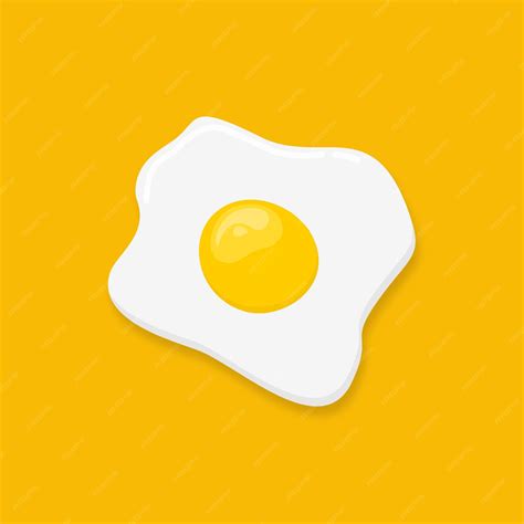 Premium Vector Fried Egg Illustration